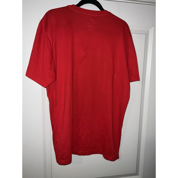 Nike Mens LJ Crown T-shirt Red Lebron James Dri Fit XL - Picture 6 of 8
